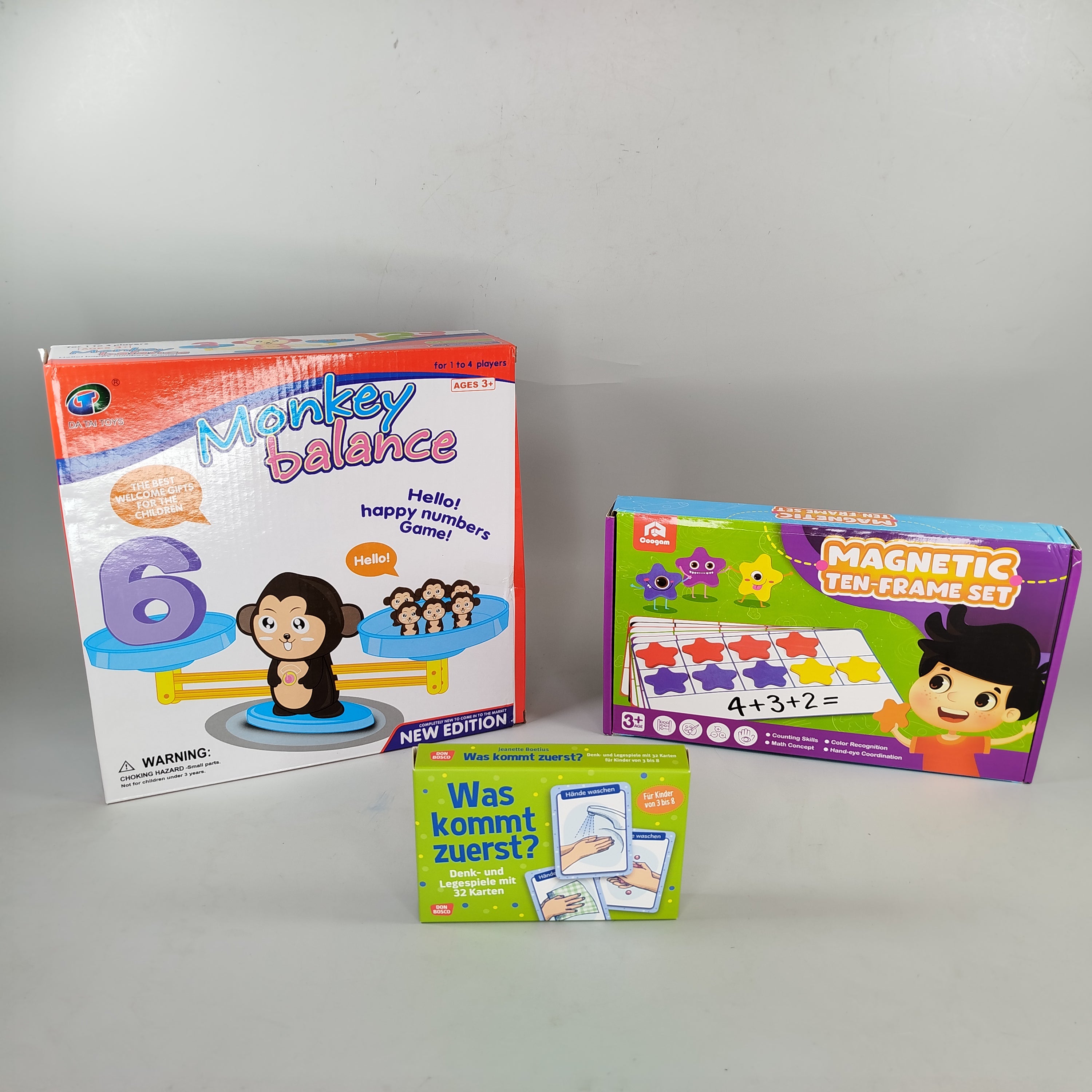 Monkey Balance, Coogam, Don Bosco Mathe- & Logikspiel-Bundle